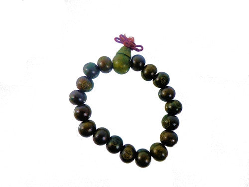 light Wooden Buddha Beaded Bracelet