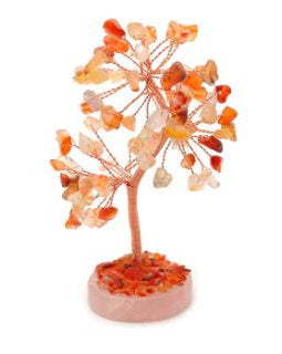 Carnelian Crystal Tree