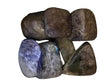 Charoite flat tumbled stone
