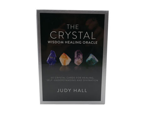 Crystal Wisdom Healing Oracle Cards by Judy Hall