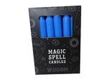 Spell candle blue