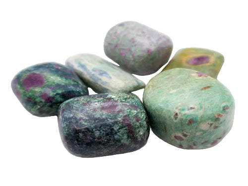 Ruby in Fuchsite Tumble Stones