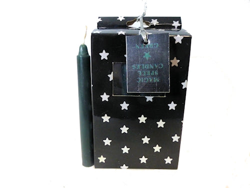 green spell candle