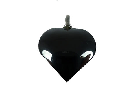 Hematite  Heart Pendant small