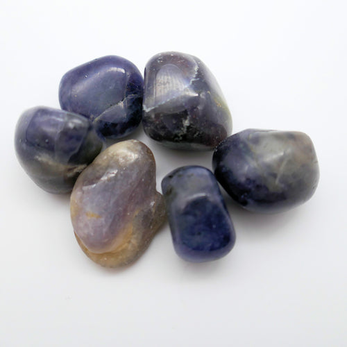 iolite tumble stone