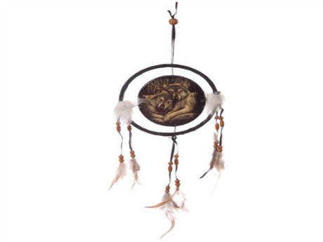 Loyal Wolves Dreamcatcher by Lisa Parker