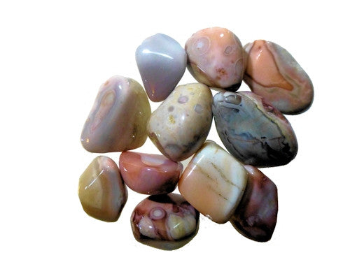 Pink Agate Tumble Stones