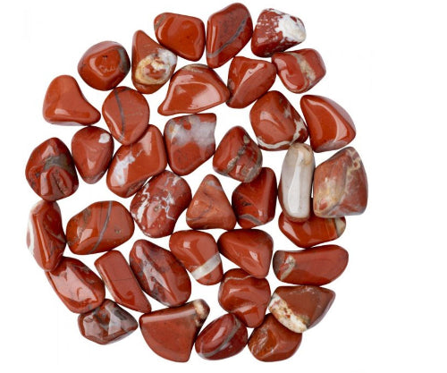Red Jasper Tumble Stones – Clarity of Sight Ltd