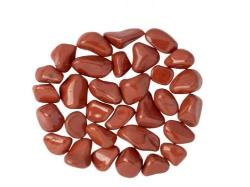 red jasper small tumble stones