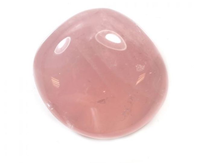 Rose quartz pebble 