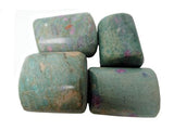 Ruby in Fuchsite Tumbled Stones