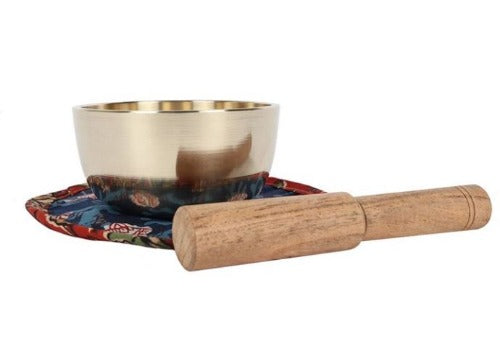 brass singing bowl in a box