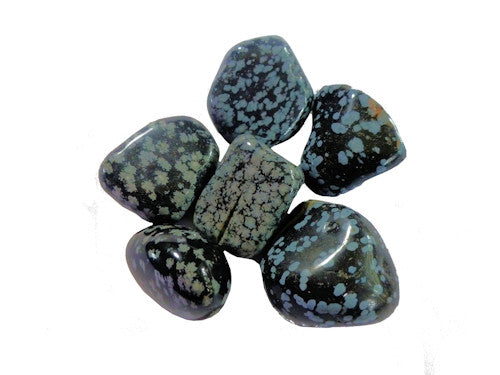 Snowflake Obsidian Tumble Stones