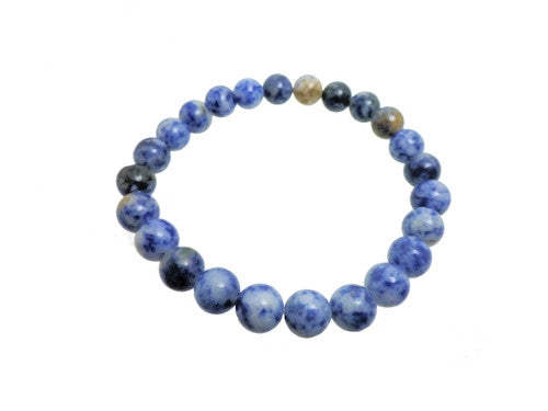 sodalite beaded bracelet