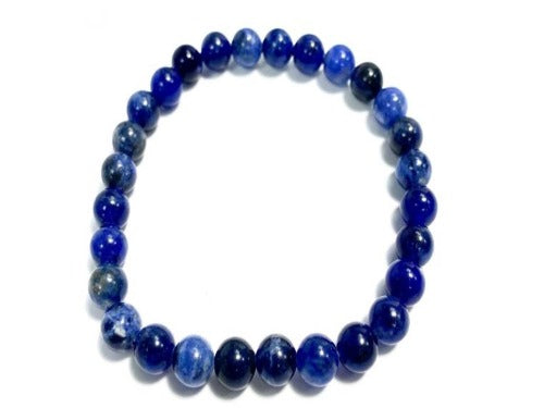 sodalite beaded bracelet