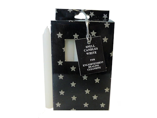 white spell candle