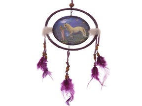 unicorn garden dream catcher
