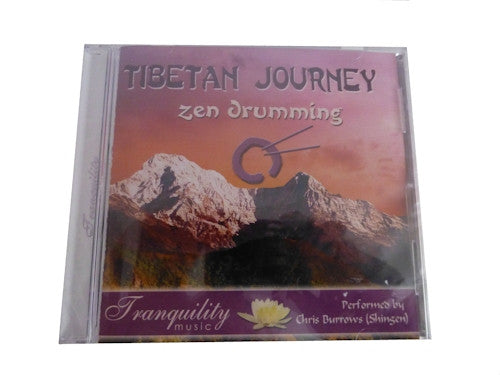 Tibetan Journey - Zen Drumming CD Chris Burrows